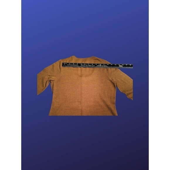 ANN TAYLOR LOFT Pullover Scoop Neck Tunic Sweater, CARAMEL, Size SP, NWOT - Picture 7 of 8